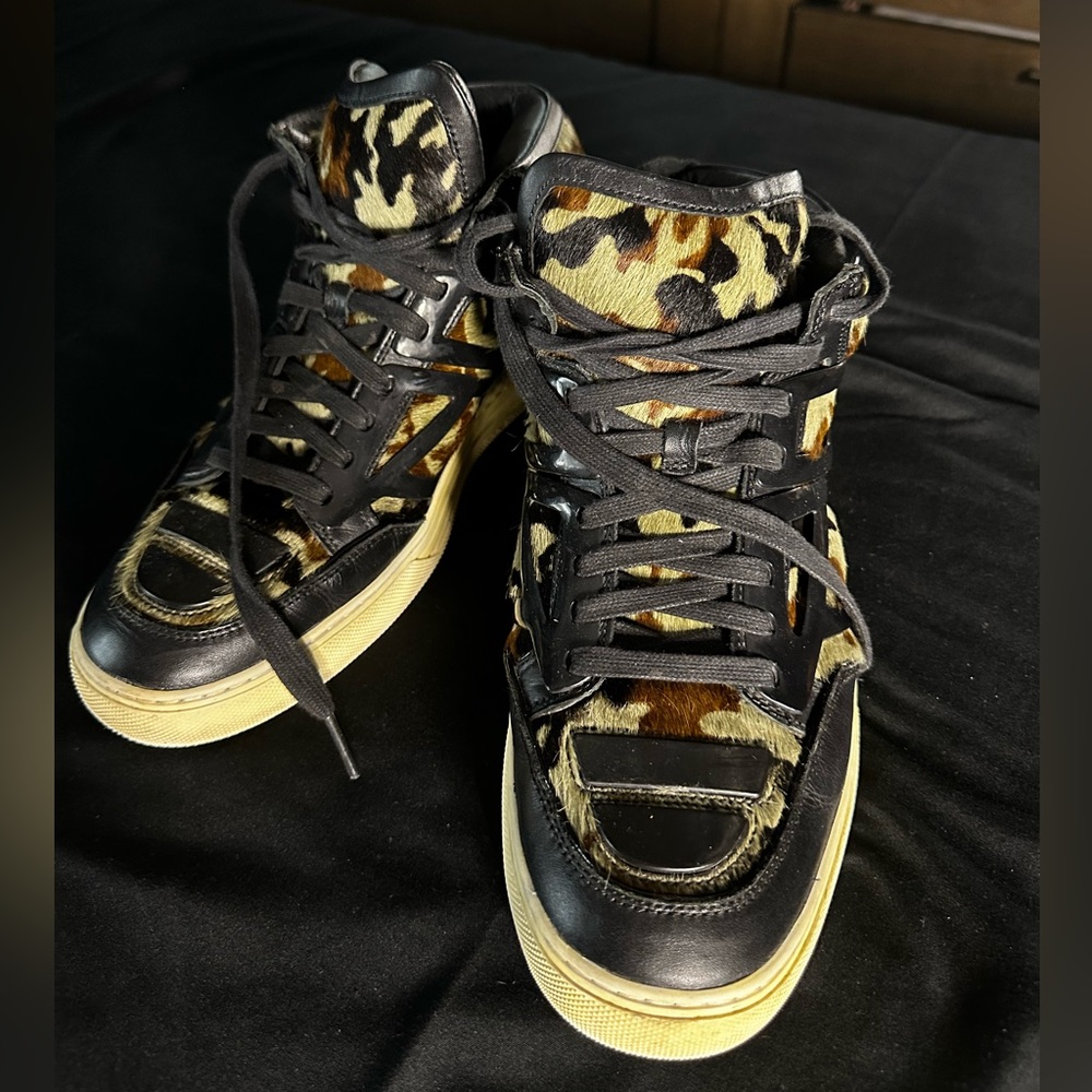 Alejandro Ingelmo leather hight top sneakers